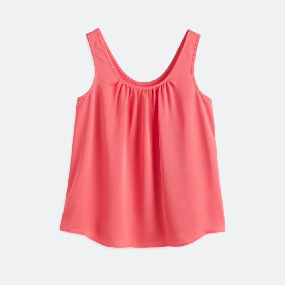 NWT: Satin Chiffon Tank